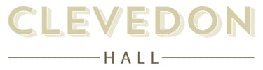 Clevedon Hall gold logo
