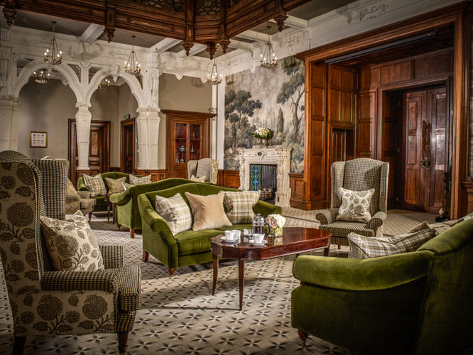 Great Hall with sofas Great Hall with sofas